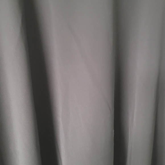 Ann Taylor Handkerchief Hem Black Knit Flare Skirt Size Medium - Picture 3 of 7